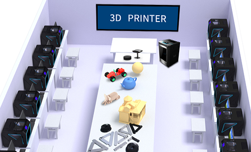 探訪壽光創客空間 沙龙会S36創新3D打印機雲集